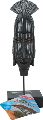 Zolux - Dekoration Africa Maske für Damen, Größe L, Aquarium. von Zolux