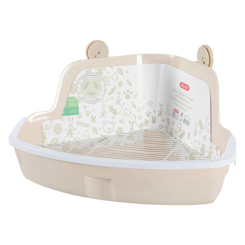 Zolux Ecktoilette für Kleintiere - Gr. L: L 33 x B 42 x H 20,5 cm Zolux Ecktoilette für Kleintiere - Gr. L: L 33 x B 42 x H 20,5 cm von Zolux