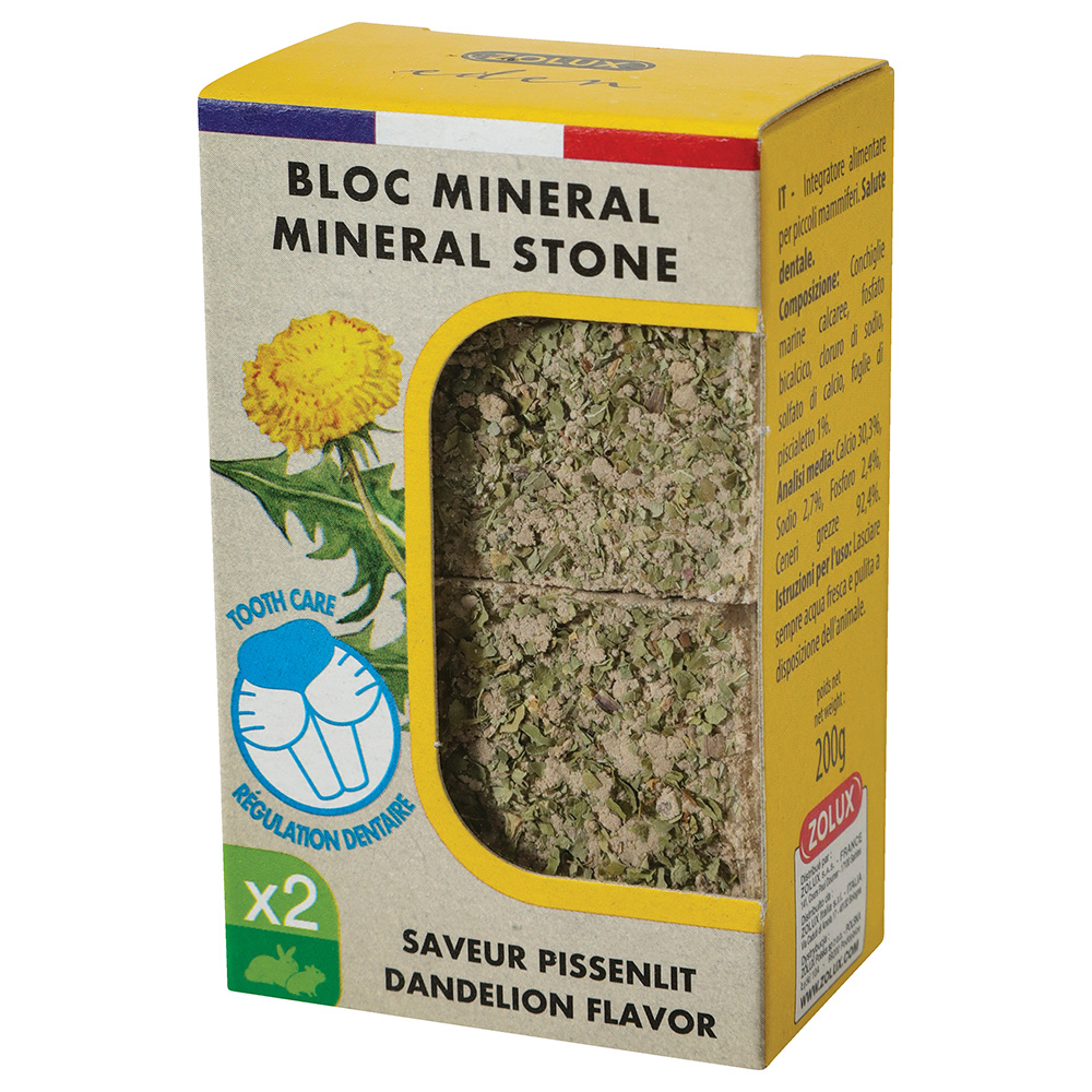 Zolux Eden Mineralstein Löwenzahn - 200 g Zolux Eden Mineralstein Löwenzahn - 200 g von Zolux