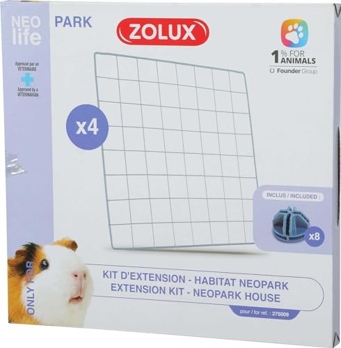 Zolux Erweiterung für Meerschweinchen Neolife Park 1,10 m² Gitter Zolux Erweiterung für Meerschweinchen Neolife Park 1,10 m² Gitter von Zolux