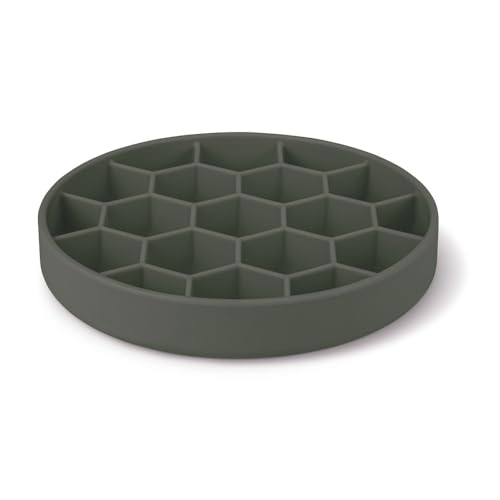 Zolux - Fressnapf mit Saugnapf, Größe L, Ø 21 cm, Silikon, Grau, für Hunde Zolux - Fressnapf mit Saugnapf, Größe L, Ø 21 cm, Silikon, Grau, für Hunde von Zolux