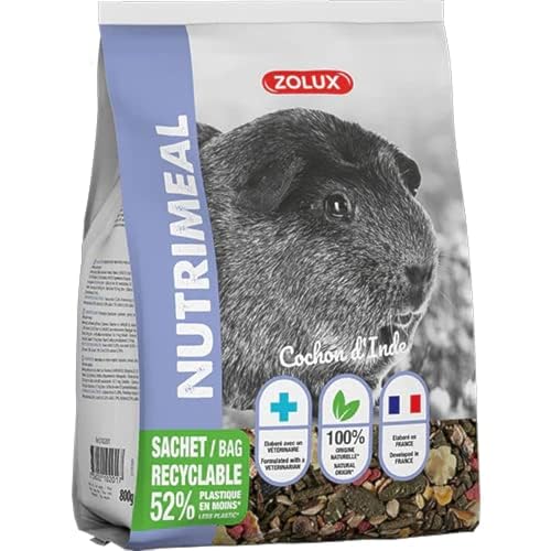 Zolux - Futter Granulat für Meerschweinchen, Nährstoffe, 800 g von Zolux