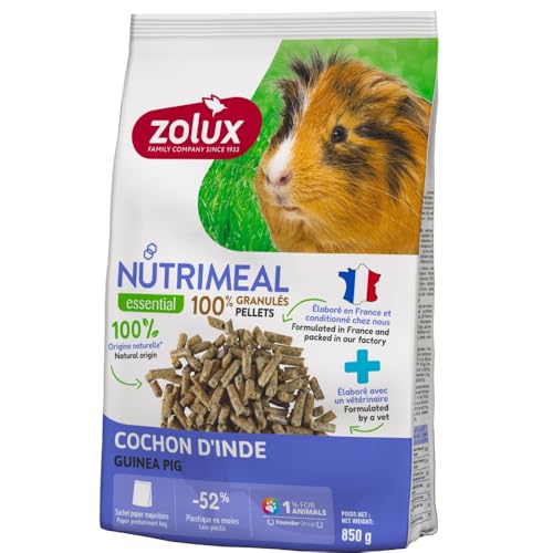 Zolux - Futter Granulat für Meerschweinchen Nutrimeal, 850 g Beutel von Zolux