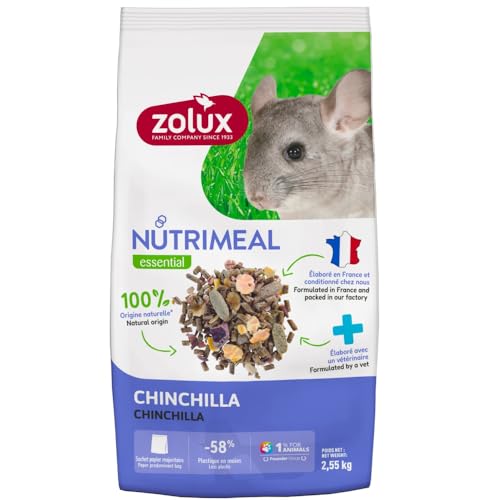 Zolux - Futter für Chinchilla Nutrimeal, 2,55 kg Beutel von Zolux