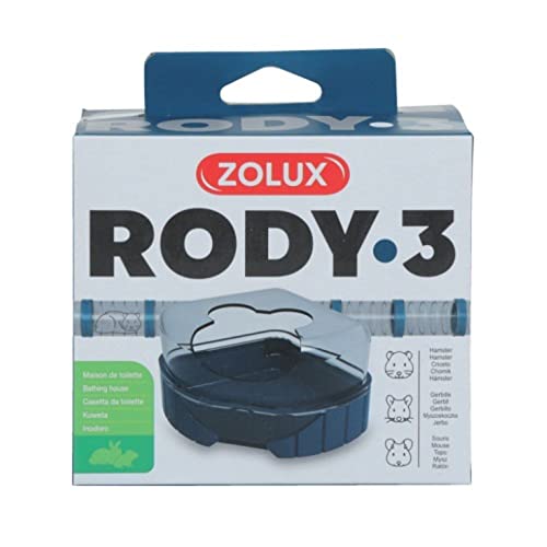 Zolux Haus RODY3 Toilette, Blau von Zolux