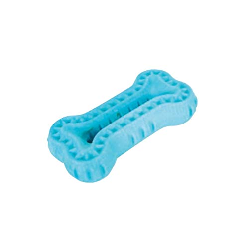 Zolux Hundespielzeug, Knochenform, schwimmend, 6,5 x 2,5 x 13 cm, Blau von Zolux