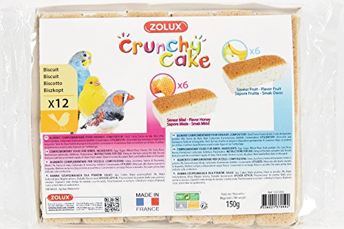 Kekse sortiert Vögel Crunchy Cake Honig Obst Zolux – Verkauft von 12 von Zolux