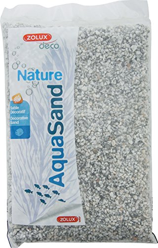 Zolux Kies Natur für Aquarium Granit Hawaii von 2 bis 5 mm granulométie – 1 kg von Zolux