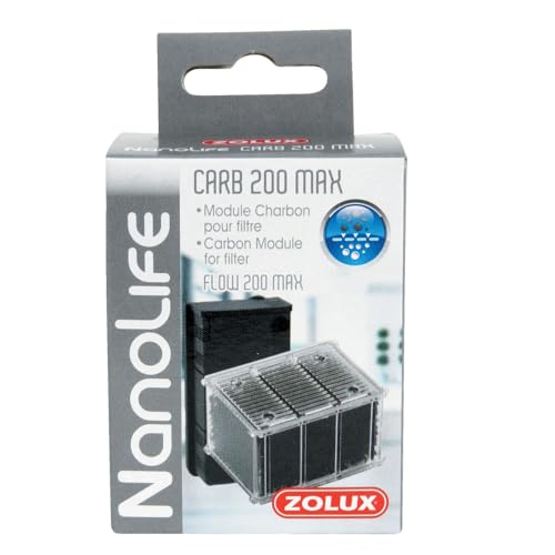 Zolux Kohlemodul CARB 200 MAX für Filter Nanolife Flow 200 Max Zolux Kohlemodul CARB 200 MAX für Filter Nanolife Flow 200 Max von Zolux