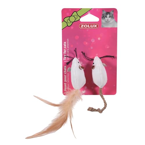 Zolux - Mausspiel auf Leinwand 5 cm - Katzenspielzeug Zolux - Mausspiel auf Leinwand 5 cm - Katzenspielzeug von Zolux