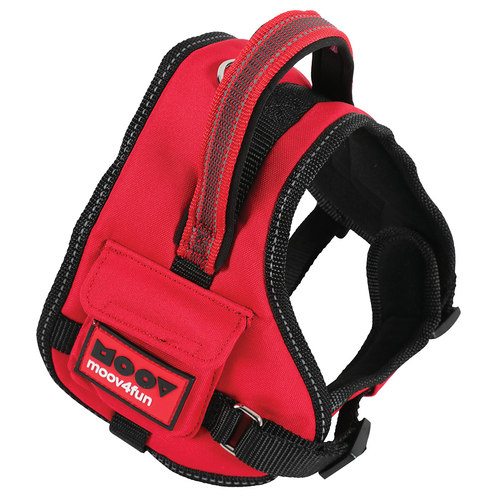 Zolux Moov Comfort Verstellbares Hundegeschirr, rot - Größe XXL: 81 - 110 cm Brustumfang Zolux Moov Comfort Verstellbares Hundegeschirr, rot - Größe XXL: 81 - 110 cm Brustumfang von Zolux