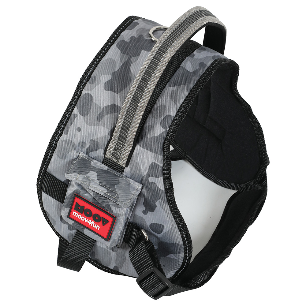 Zolux Moov Verstellbares Hundegeschirr, Camouflage Grau - Größe XL: 76 - 96 cm Brustumfang Zolux Moov Verstellbares Hundegeschirr, Camouflage Grau - Größe XL: 76 - 96 cm Brustumfang von Zolux