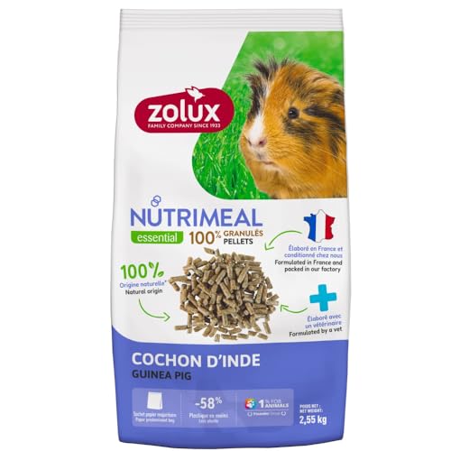 Zolux Nutrimeal Futter für Meerschweinchen, 2,55 kg von Zolux