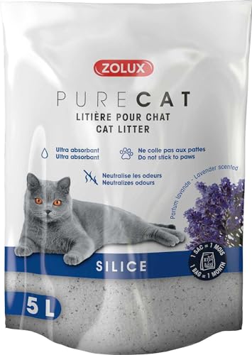 Zolux Purecat Silica Katzenstreu mit Duft, 5 Liter Zolux Purecat Silica Katzenstreu mit Duft, 5 Liter von Zolux