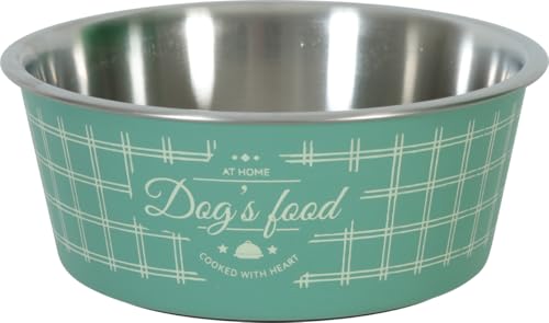 Zolux Rutschfester Futternapf für Hunde, Grün, 1200 ml von Zolux