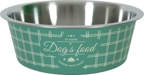 Zolux Rutschfester Futternapf für Hunde, Grün, 1700 ml von Zolux