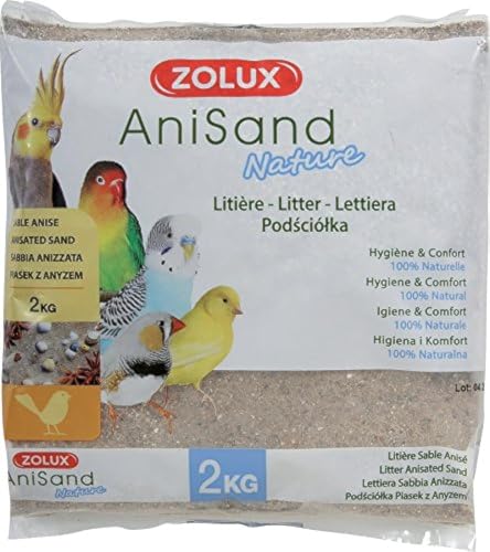 Zolux Sable Anisand Nature Sand, 2 kg Zolux Sable Anisand Nature Sand, 2 kg von Zolux