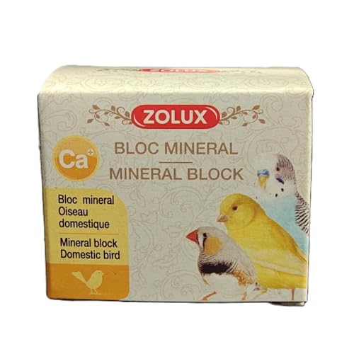 Zolux – Salzblock – Mineralien Vögel 90 g von Zolux