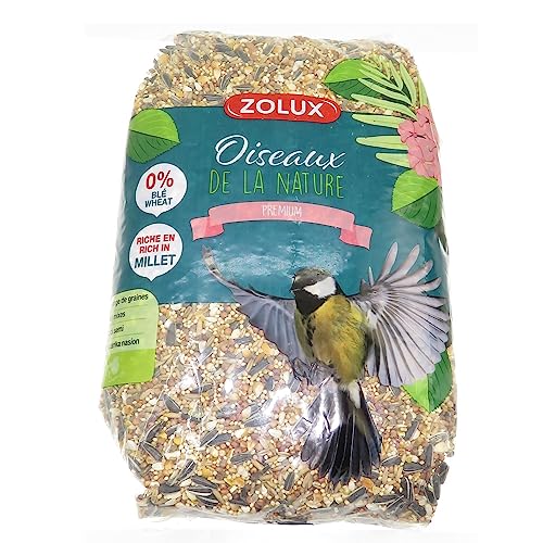 Zolux - Samen Premium-Mischung, reich an Hirse, 2,5 kg, für Vögel von Zolux