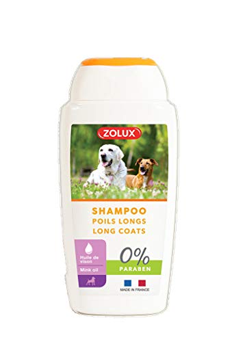 Zolux Shampoo für Hunde mit langem Fell, ohne Paraben, 250 ml von Zolux