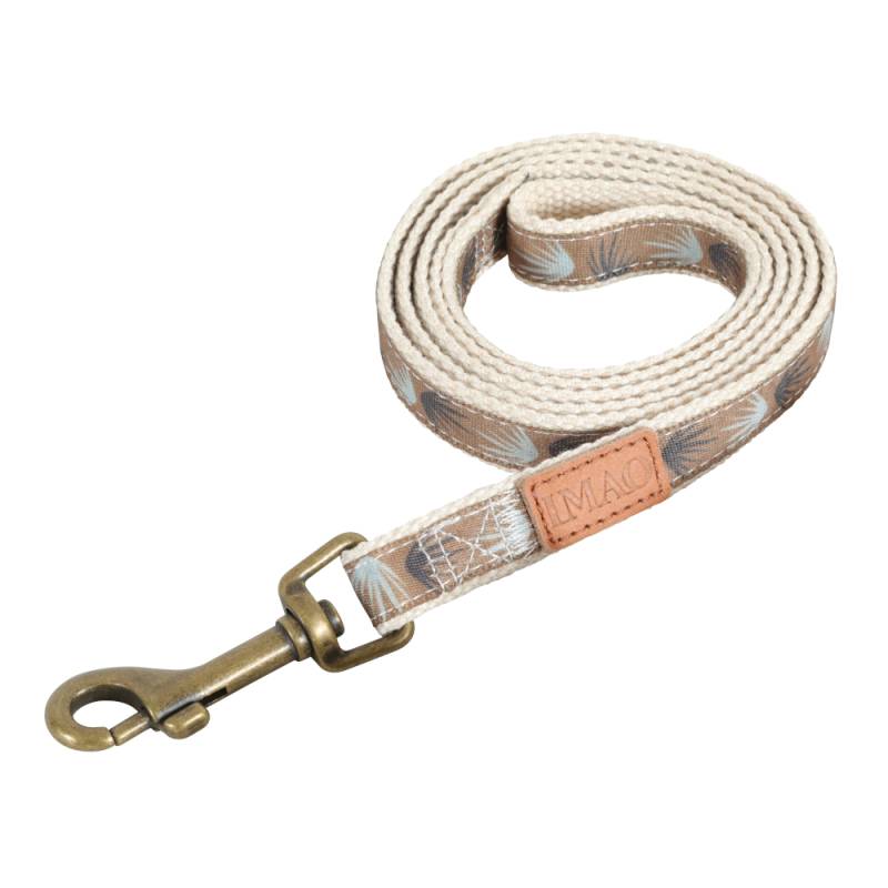 Zolux Taiga Leine, braun - ca. 121 cm lang, 25 mm breit von Zolux
