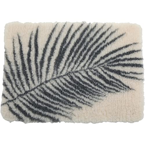 Zolux - Isoliermatte für Hunde, 75 x 95 cm, Beige mit Pflanzenmuster von Zolux
