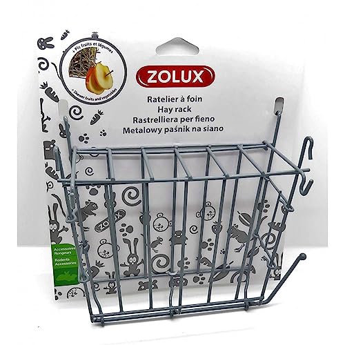 Zolux ZO-206871 Heu aus Metall, Grau, 20 x 6 x 18 cm von Zolux