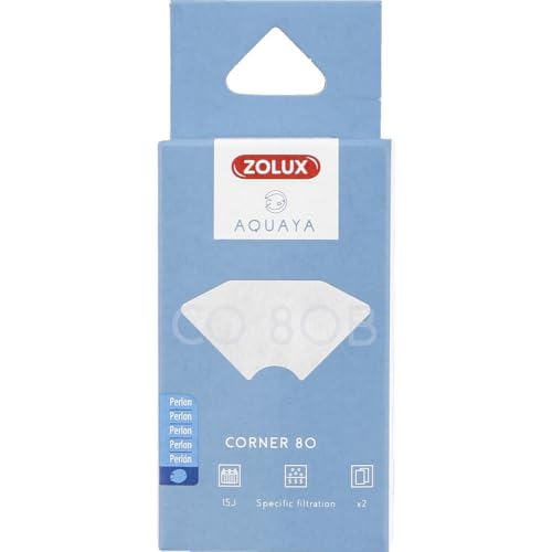 Zolux ZO-330221 Filter für Pumpe Corner 80 B Perlon, 2 Stück von Zolux