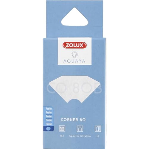Zolux ZO-330221 Filter für Pumpe Corner 80 B Perlon, 2 Stück von Zolux