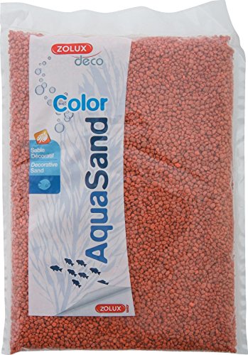 aquasand Color Orange Apricot 1 kg von Zolux
