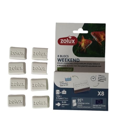 zolux - 8 Blöcke Wochenendfutter 15-20 Fische für 3 bis 4 Tage zolux - 8 Blöcke Wochenendfutter 15-20 Fische für 3 bis 4 Tage von Zolux
