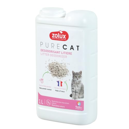 zolux - Lufterfrischer für Katzentoilette, Duft Baby Powder, 1 Liter zolux - Lufterfrischer für Katzentoilette, Duft Baby Powder, 1 Liter von Zolux