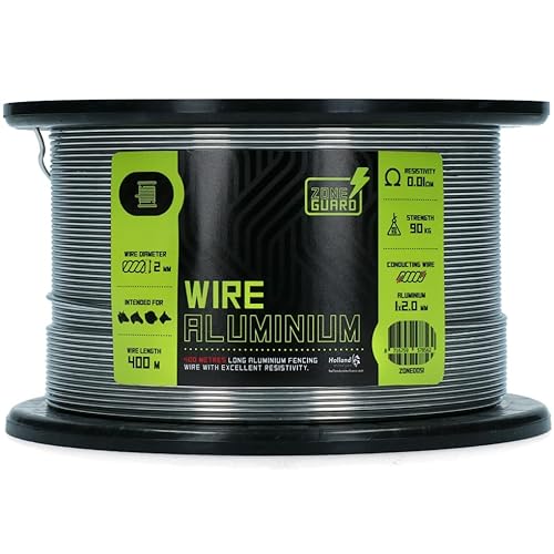 ZoneGuard Gesundheitswesen Zubehör 2mm 400 M Aluminium Basic Aluminium Draht ZoneGuard Gesundheitswesen Zubehör 2mm 400 M Aluminium Basic Aluminium Draht von ZoneGuard