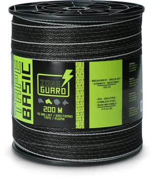 ZoneGuard Zubehör für die Gesundheitspflege, 40 mm, Schwarz, 200 m ZoneGuard Zubehör für die Gesundheitspflege, 40 mm, Schwarz, 200 m von ZoneGuard