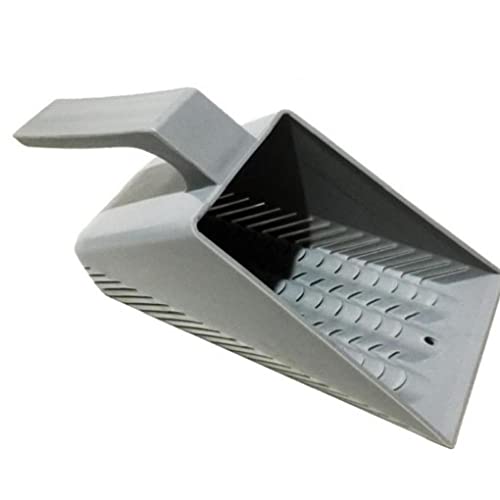 Zonster Aquarium Fischtank Kies Sand Scoop Schaufel Schaber Reinigung Pan Graue Werkzeuge Haustiere Reinigungsschaufel von Zonster