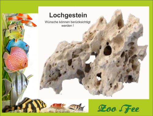 ca. 1 kg Lochgestein groß, Aquarium, Malawibecken, Dekoration von Zoo Fee