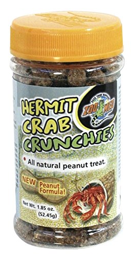 Zoo Med Hermit Crab Natural Peanut Butter Crunchies Nutritious Treats - 3 Pack von Zoo Med