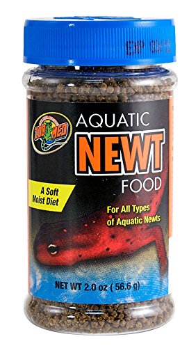 Zoo Med (2 Pack) Aquatic Newt Food Soft Moist High Protein Diet 2.0oz von Zoo Med
