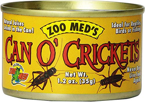 Zoo Med (3 Pack) Can O' Crickets Canned Food for Reptiles 1.2 Ounces von Zoo Med