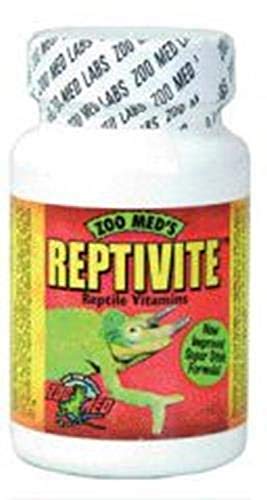 Zoo Med A36-8E Reptivite, 227 g, Nahrungsergänzungsmittel mit Vitamin D3 für Reptilien von Zoo Med