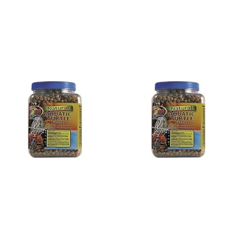 Zoo Med Aquatic Wasserschildkrötenfutter, Wachstumsformel, 212 gm (Packung mit 2) von Zoo Med