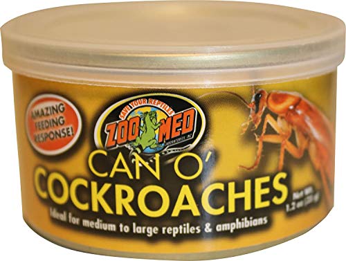 Zoo Med (2 Pack) Can O' Cockroaches, Medum to Large Retiles & Amphibians 1.2-Oz von Zoo Med