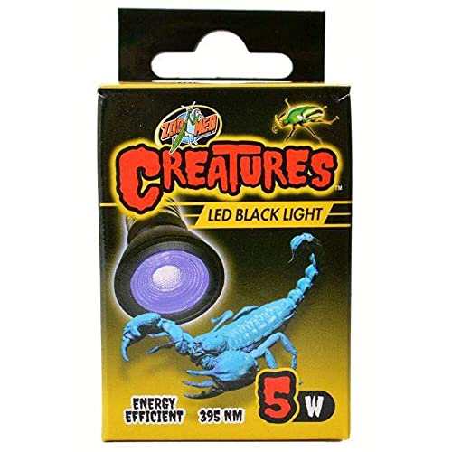 Zoo Med Creatures LED-Schwarzlicht, 5 Watt von Zoo Med