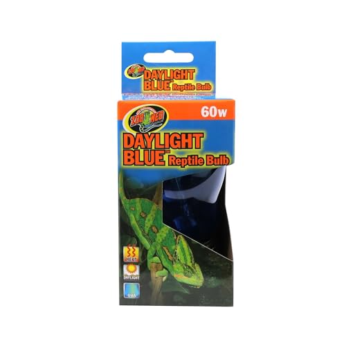 Zoo Med zoomed DB-60 Tageslicht-Reptilienlampe, 60 W, Blau von Zoo Med