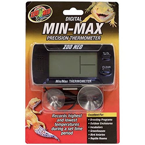 Zoo Med Digitales Min-Max-Thermometer von Zoo Med