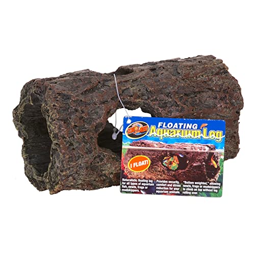 Zoo Med FA-10 Floating Aquarium Log, S schwimmendes Versteck für Fische, Holzstammoptik, rollt nicht im Wasser Zoo Med FA-10 Floating Aquarium Log, S schwimmendes Versteck für Fische, Holzstammoptik, rollt nicht im Wasser von Zoo Med
