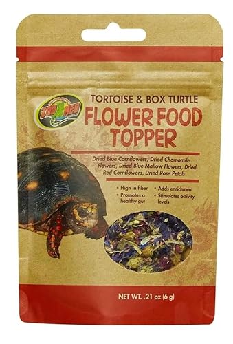 Zoo Med Flower Food Topper for Tortoise and Box Turtle 0.21 Ounce von Zoo Med