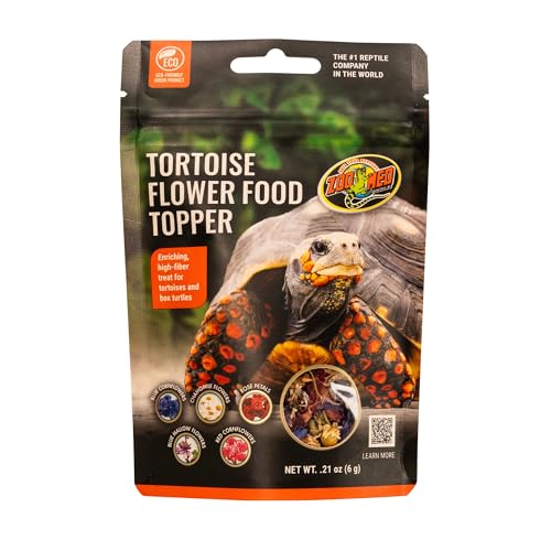 Zoo Med Flower Food Topper for Tortoise and Box Turtle 0.21 Ounce von Zoo Med