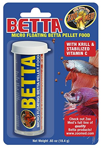Zoo Med Labs Food Betta Micro Floating Betta Pellet Canister .65oz Formulated Zoo Med Labs Food Betta Micro Floating Betta Pellet Canister .65oz Formulated von Zoo Med