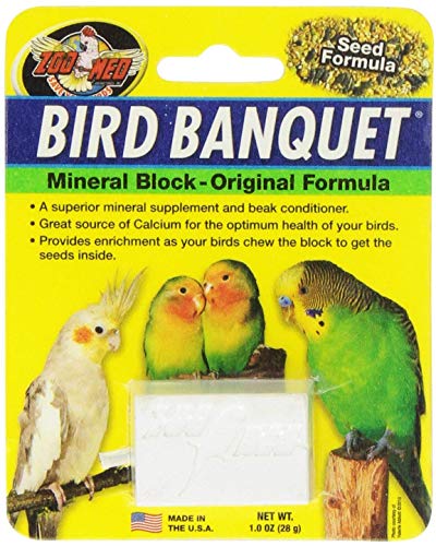 Zoo Med Labs Supplement Bird Banquet Block Small Healthy - 12 Pack von Zoo Med